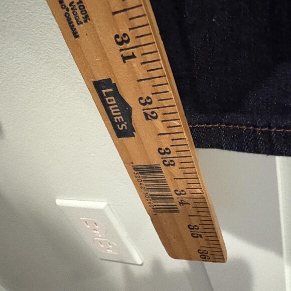 White House Black Market Bootcut Jeans 12R Dark Wash Mid Rise Stretch Denim - Picture 8 of 14